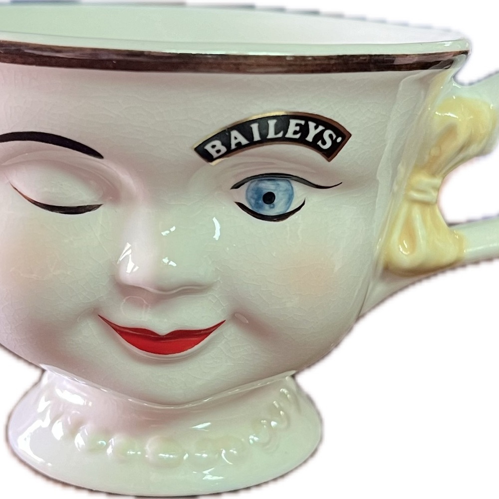 Vintage Baileys Irish Cream Coffee Tea Cup Winking Eye Limited Edition